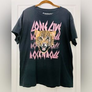 Rock n roll tiger t shirt